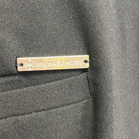 Michael Kors Black Pleated Front Pants Size 10 Casual Slacks Career Business - Picture 8 of 13